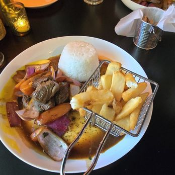 Paititi Peruvian Bistro - Lomo Saltado...delicious! - Peruvian Near Me - Sacramento, California