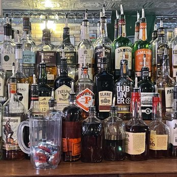Cork Harbour Pub - a variety of liquor bottles on a bar counter - Pubs Near Me - Pittsburgh, Pennsylvania Cork Harbour Pub - a variety of liquor bottles on a bar counter - Pubs Near Me - Pittsburgh, Pennsylvania