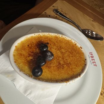 Le Beef - Cream Brûlée - French Near Me - Plano, Texas