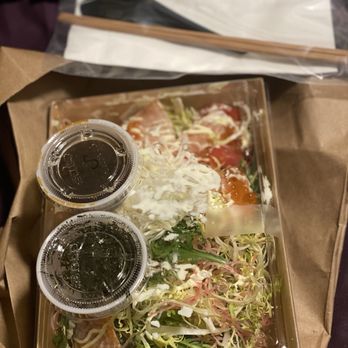 Youta Ramen - Mineola - Aburi salmon salad - Ramen Near Me - Mineola, New York
