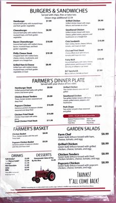 Menu photo 2 The Farmers Table Clarksville, AR Menu photo 2 The Farmers Table Clarksville, AR