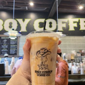 Space Cowboy - Cold brew 16oz with cold foam and flavor - Coffee & Tea Near Me - Long Beach, New York