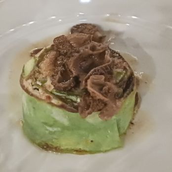 Fiorella - Asparagus rottolo with morels - Pasta Shops Near Me - Philadelphia, Pennsylvania