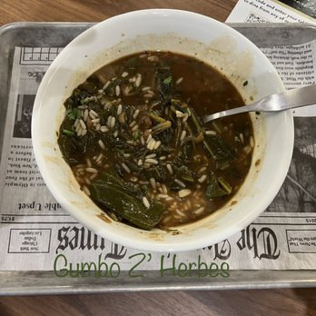 1929 Po-Boy Kitchen - Gumbo ZHerbes Bowl - Cajun/Creole Near Me - Houston, Texas 1929 Po-Boy Kitchen - Gumbo ZHerbes Bowl - Cajun/Creole Near Me - Houston, Texas