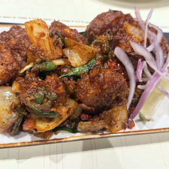 Wok & Sizzle - Butter Chilli Garlic Shrimp - Indian Near Me - Chandler, Arizona