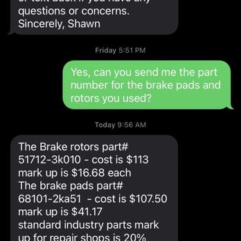 Tune Craft Auto Centers - Shawn explaining they over charge by 20% because of "industry standard" - Auto Repair Near Me - San Diego, California Tune Craft Auto Centers - Shawn explaining they over charge by 20% because of "industry standard" - Auto Repair Near Me - San Diego, California