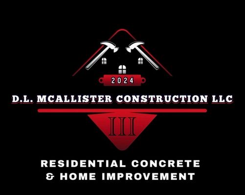 D L McAllister Construction Logo