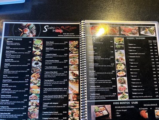 Menu photo 5 Sushi Hook Sacramento, CA