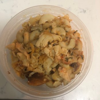 Infusion Crab ATL - Seafood Mac and Cheese look how dry this is! No flavor no cheese. Disappointing and over priced! - Seafood Near Me - Marietta, Georgia