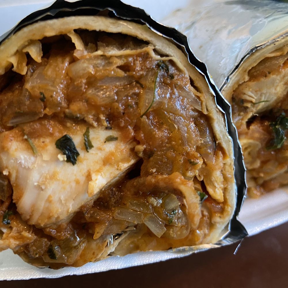 Chicken tikka wrap Chicken tikka wrap