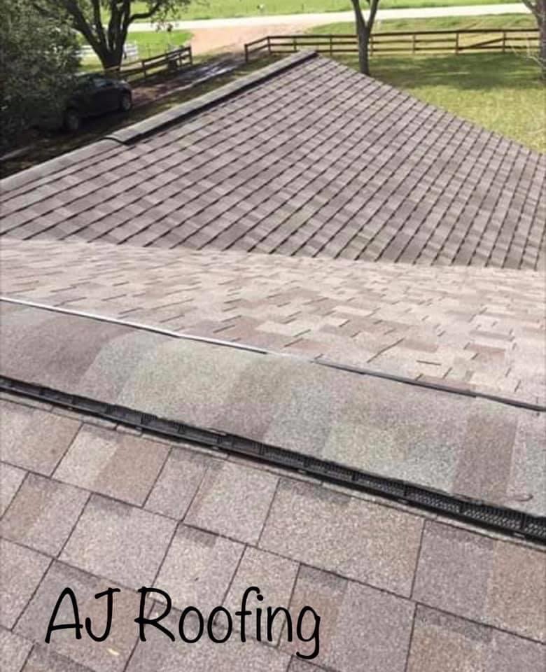 Slide of AJ Roofing