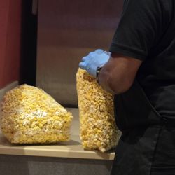 CMX Tyrone 10 - Bagging and discarding all the popcorn