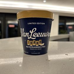 Van Leeuwen Ice Cream - Astoria - IDAHO Malted Milkshake & Fries Pint.