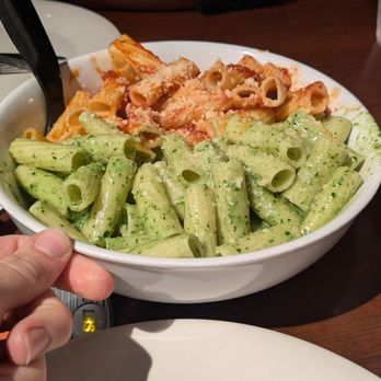 Stonefire Grill - Tomesto in the sharable meal for 2 The pesto is DELICIOUS AND CREAMY - Barbeque Near Me - Rancho Cucamonga, California