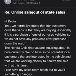 Car was magically available again once he thought it would be a cash deal! SMH Car was magically available again once he thought it would be a cash deal! SMH