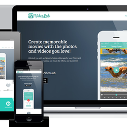Dawn Design Studios - VideoLab's creator approached Dawn Design Studios looking for a simple, responsive website to help promote a video editing app for iPhones.