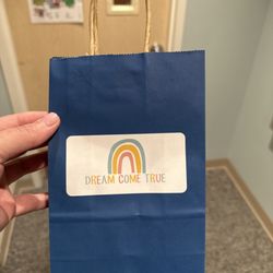 Kaiser Permanente Sacramento Center for Reproductive Health - They gave me a gift bag with a cute baby onesie and card inside