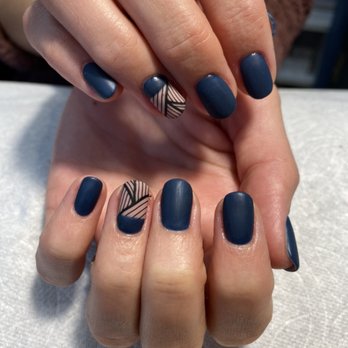 Nails By Cammi - Opi gel mani with stamping - Nail Technicians Near Me - Arcata, California Nails By Cammi - Opi gel mani with stamping - Nail Technicians Near Me - Arcata, California
