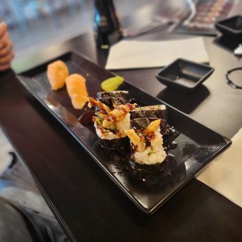 Rock N Roll Sushi - Nigiri and spider roll. - Sushi Bars Near Me - Milton, Florida Rock N Roll Sushi - Nigiri and spider roll. - Sushi Bars Near Me - Milton, Florida