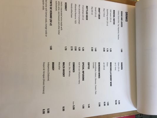Menu photo 2 La Comidilla Seville, SE