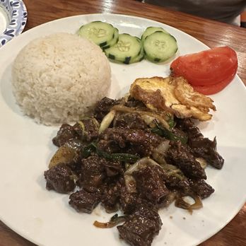 Rio Authentic Vietnamese & Steak House - Ribeye beef cubes with rice - Steakhouses Near Me - Mineola, New York Rio Authentic Vietnamese & Steak House - Ribeye beef cubes with rice - Steakhouses Near Me - Mineola, New York