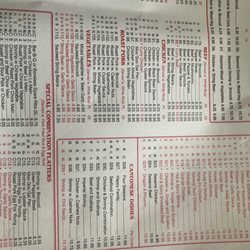 New Kampo Garden - Menu