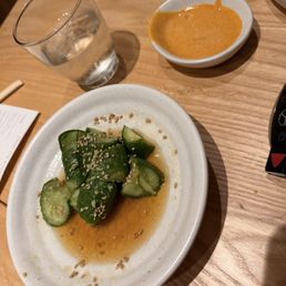 Wasabi Cucumber Tataki