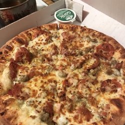 Papa Johns Pizza - Special create you on with garlic parmesan sauce instead or marinara. Mookie's hand are blessed with a delicate touch.