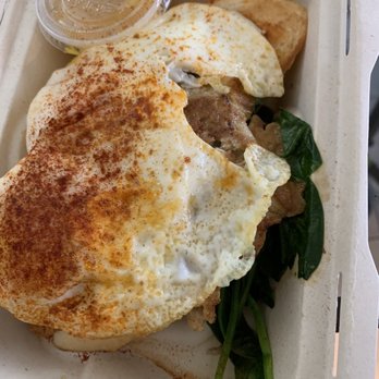 Egghead Cafe - Very spicy crab Benedict! No salad - Coffee & Tea Near Me - Honolulu, Hawaii Egghead Cafe - Very spicy crab Benedict! No salad - Coffee & Tea Near Me - Honolulu, Hawaii