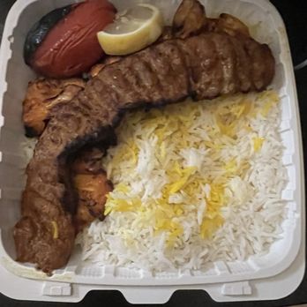 Stone Stew - Gorgan Chicken Koobideh Kabob With Rice - Persian/Iranian Near Me - San Jose, California Stone Stew - Gorgan Chicken Koobideh Kabob With Rice - Persian/Iranian Near Me - San Jose, California