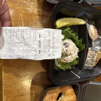 Chicken Salad Chick - Love when I only get half the value of what I paid for!! - Sandwiches Near Me - Maryville, Tennessee Chicken Salad Chick - Love when I only get half the value of what I paid for!! - Sandwiches Near Me - Maryville, Tennessee