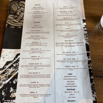 La Terraza - Dinner menu, September 2026 - Mexican Near Me - Louisville, Kentucky La Terraza - Dinner menu, September 2026 - Mexican Near Me - Louisville, Kentucky