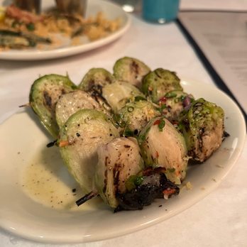 Perla's - Wood Grilled Brussels Sprout - Seafood Near Me - Austin, Texas