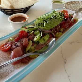 Flor De Maiz - Atún Toreado ($24) - Cocktail Bars Near Me - Santa Barbara, California Flor De Maiz - Atún Toreado ($24) - Cocktail Bars Near Me - Santa Barbara, California