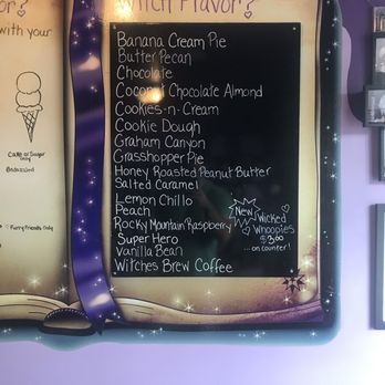 Witch Flavor - Menu - Ice Cream & Frozen Yogurt Near Me - Beaver, Pennsylvania