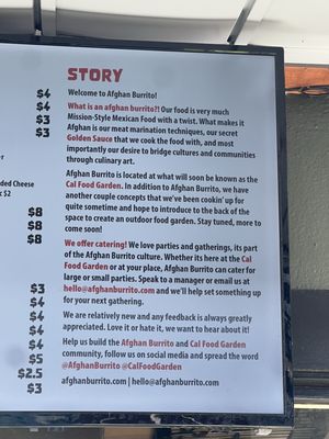 Menu photo 3 Afghan Burrito Berkeley, CA Menu photo 3 Afghan Burrito Berkeley, CA