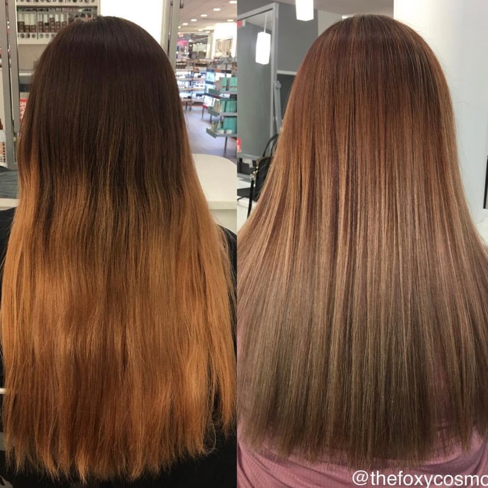 Ulta Beauty - First picture is after lexy color erased the purple (months later after i let it fade) from my hair, to then making me a healthy blonde! - Cosmetics & Beauty Supply Near Me - El Cajon, California Ulta Beauty - First picture is after lexy color erased the purple (months later after i let it fade) from my hair, to then making me a healthy blonde! - Cosmetics & Beauty Supply Near Me - El Cajon, California