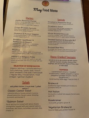 Menu photo 1 Kardinal Hall Charlottesville, VA Menu photo 1 Kardinal Hall Charlottesville, VA