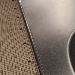 LA Fitness - Floors are sp dirty.