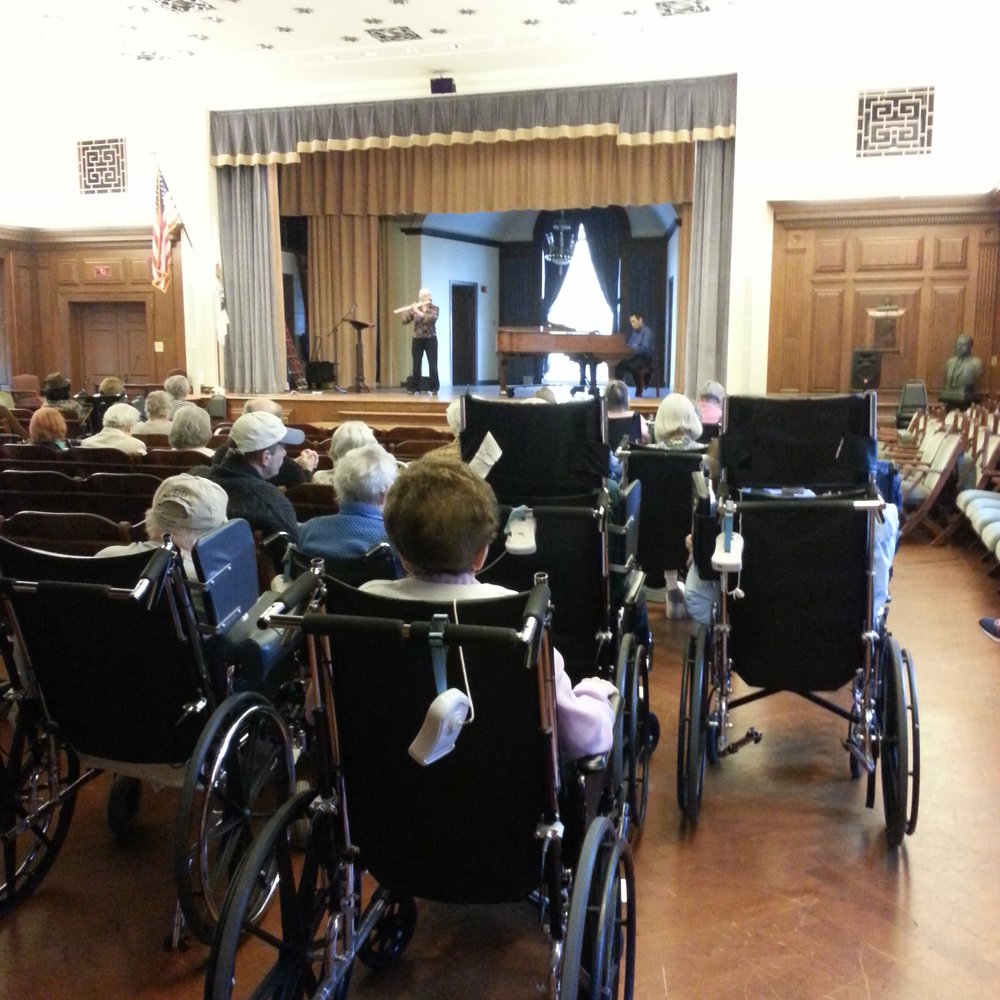 The Osborn - Everyone enjoying the concert - Retirement Homes Near Me - Rye, New York The Osborn - Everyone enjoying the concert - Retirement Homes Near Me - Rye, New York