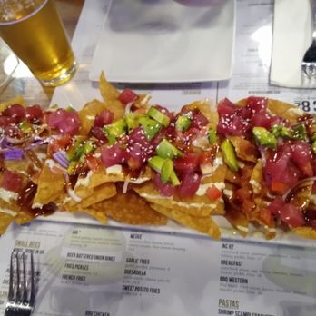 INC 82 Brewing - The poke nachos - just a great appetizer! - Breweries Near Me - Dublin, California INC 82 Brewing - The poke nachos - just a great appetizer! - Breweries Near Me - Dublin, California
