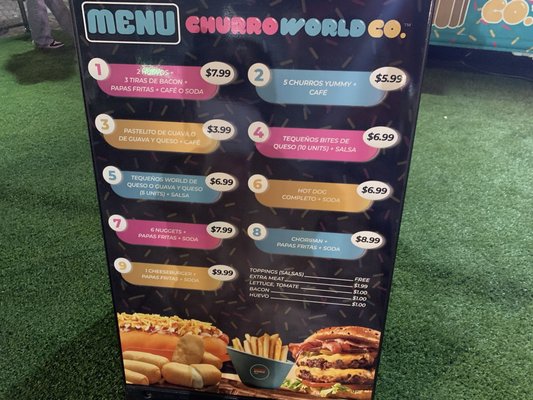 Menu photo 1 ChurroWorld Co Miami, FL Menu photo 1 ChurroWorld Co Miami, FL