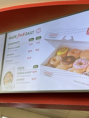 Menu photo 4 Krispy Kreme Ontario, CA