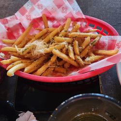 West Coast Smoke and Tap House - Garlic parmesan fries