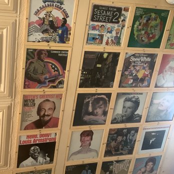 Morsberger's Tavern - Vintage album covers on the ceiling - Dive Bars Near Me - Catonsville, Maryland