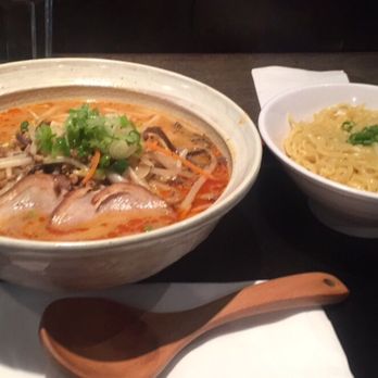 Ramen Isshin - spicy miso with extra noodles ! - Ramen Near Me - Toronto, Ontario