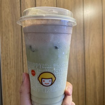 Happy Lemon - A7. Matcha Latte Tiramisu Salted Cheese - Bubble Tea Near Me - San Leandro, California