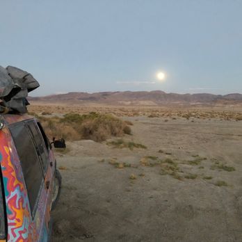 Dirty Socks Spring - Moonrise over the Inyo mountains - Hot Springs Near Me - Olancha, California Dirty Socks Spring - Moonrise over the Inyo mountains - Hot Springs Near Me - Olancha, California