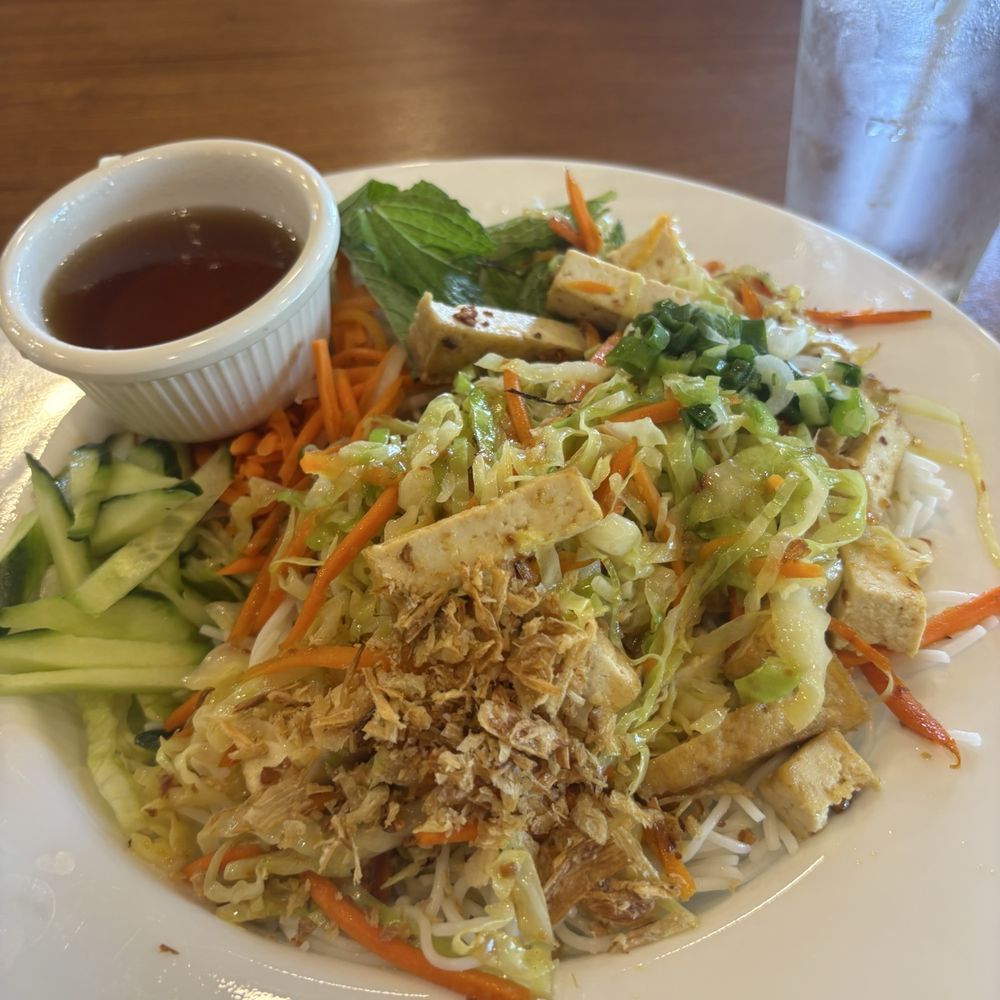 Colfax Bistro - Vermicelli Noodle Salad - Stir-fried Veggies & Tofu - Asian Fusion Near Me - Colfax, California Colfax Bistro - Vermicelli Noodle Salad - Stir-fried Veggies & Tofu - Asian Fusion Near Me - Colfax, California