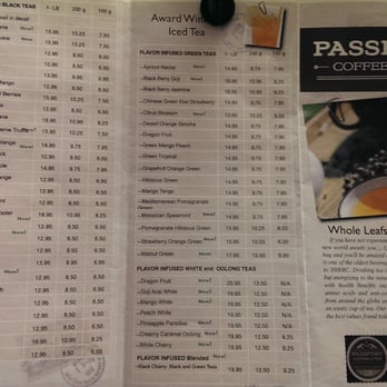 Passport Coffee & Tea - Tea menu page 2 - Wholesale Stores Near Me - Scottsdale, Arizona Passport Coffee & Tea - Tea menu page 2 - Wholesale Stores Near Me - Scottsdale, Arizona